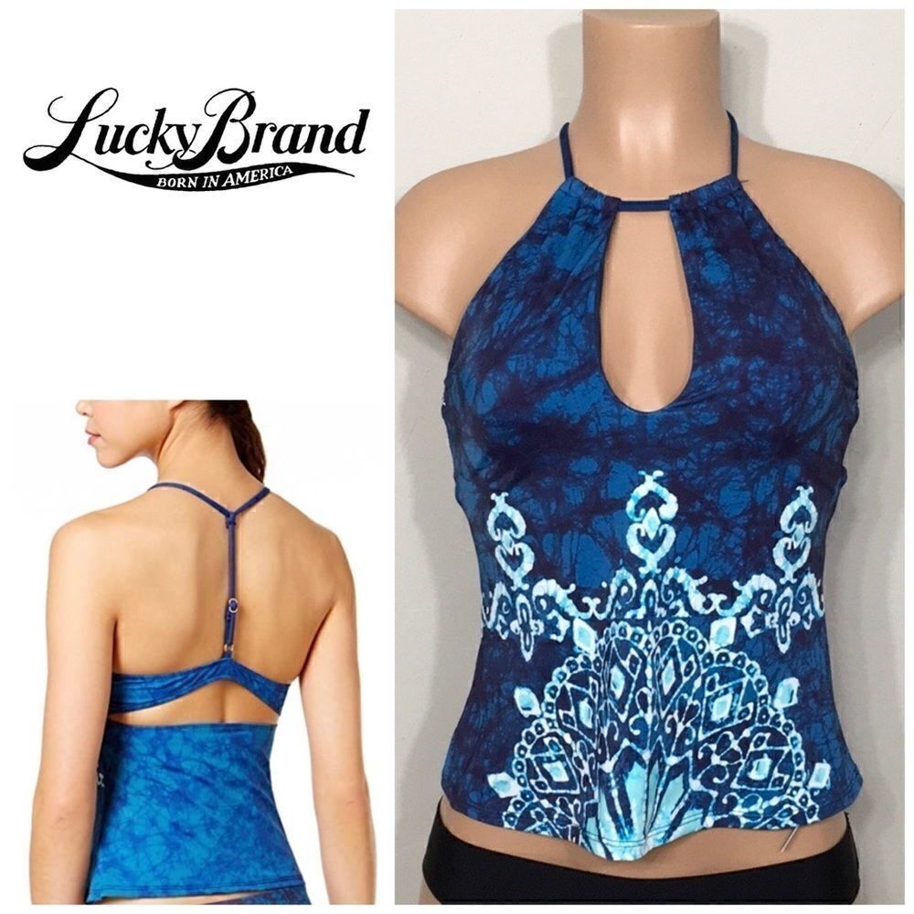 LUCKY BRAND tankini top. NWT